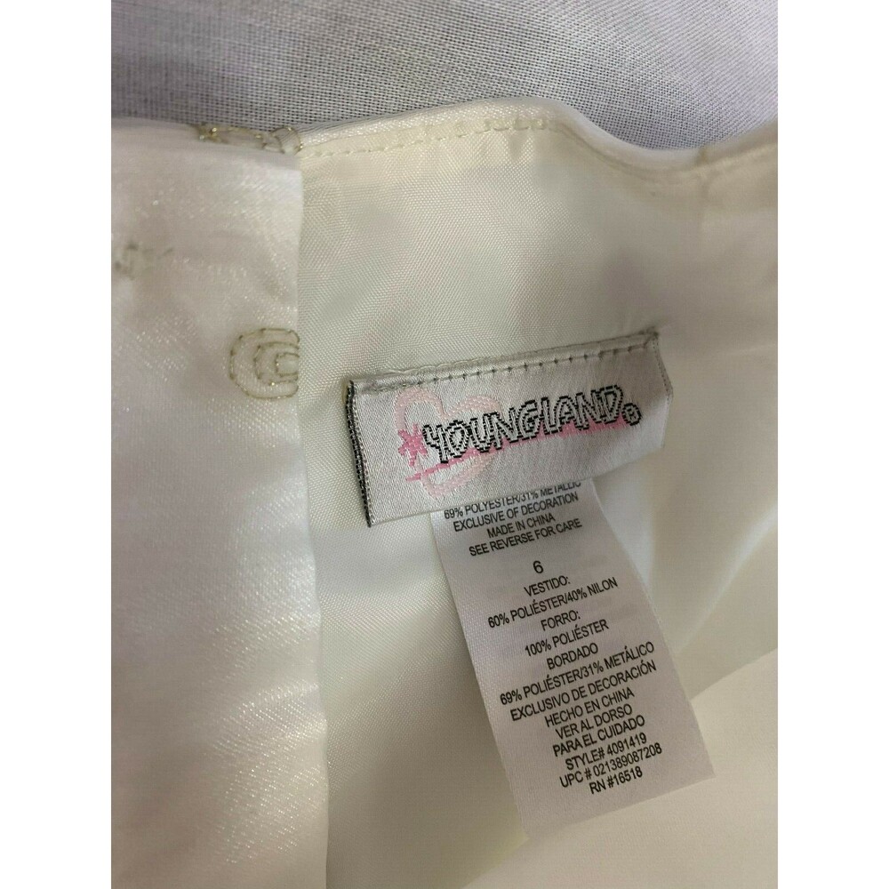 YOUNGLAND GIRLS DRESS SIZE 6 - Picture 2 of 4